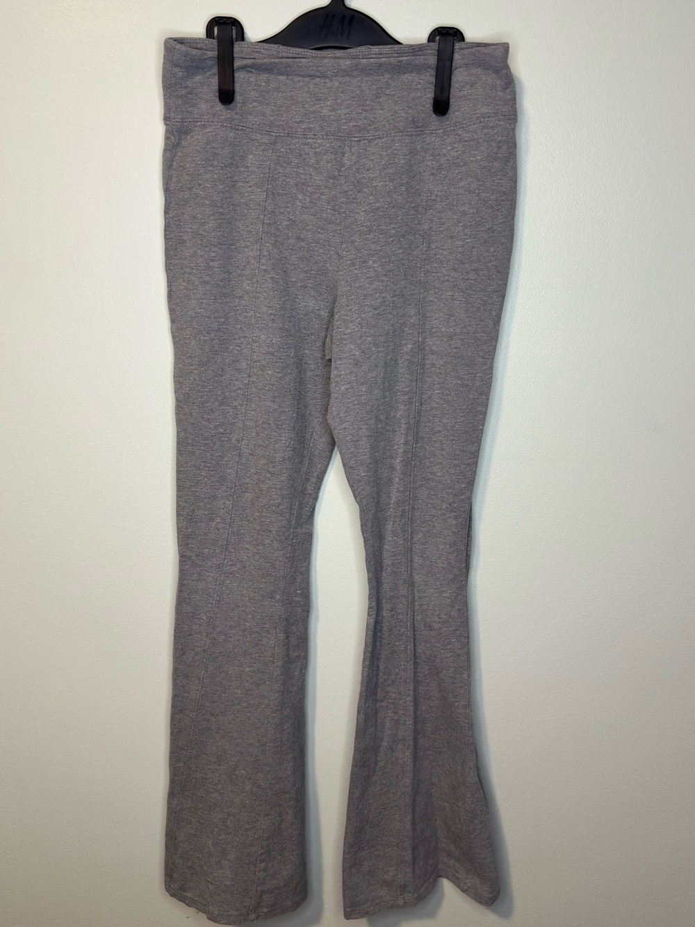 Target Art Class Girls Heather Gray Flare Leggings Yoga Pants Wide Waistband